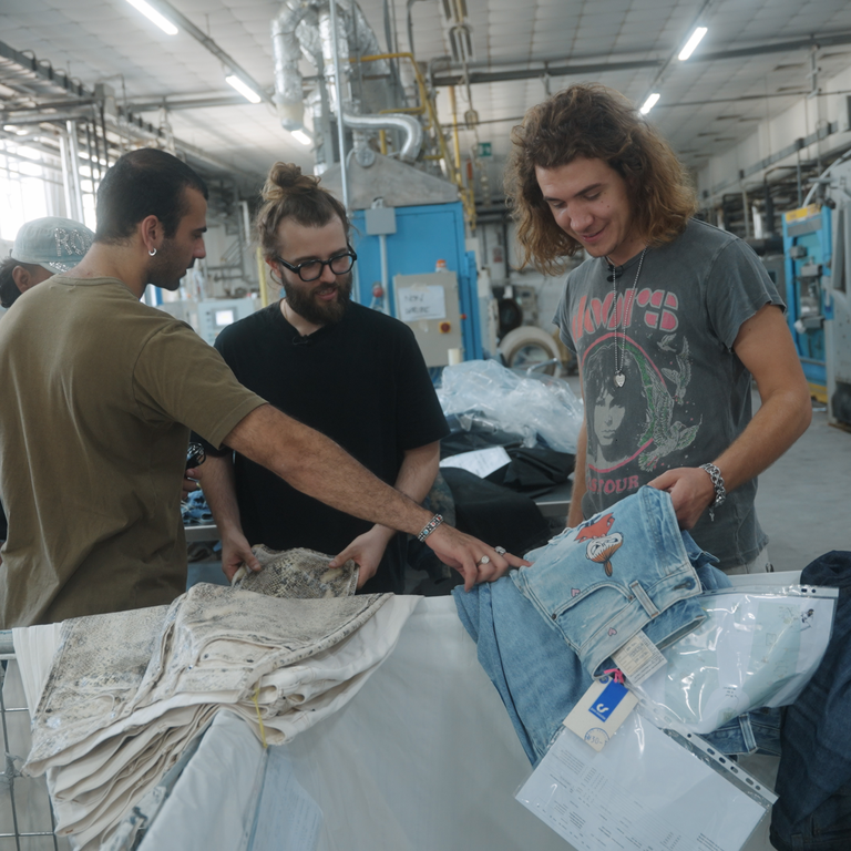 With Carlo at Greenlab and Nick from Lildenimjean - Gottammare, Italy