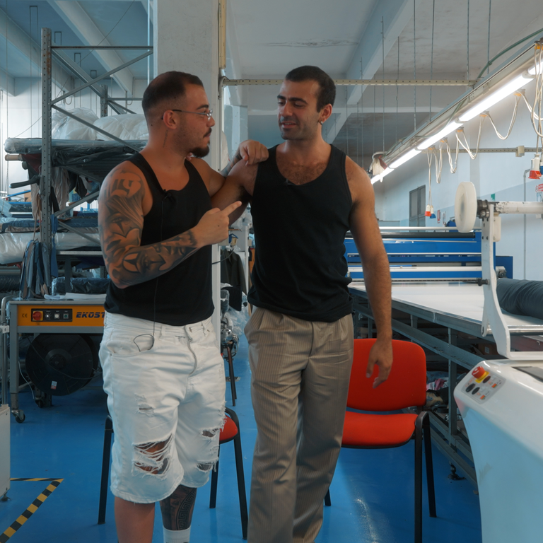 With Francesco at Kings - Naples, Italy