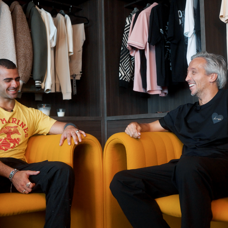 With Helder at Pure Cotton - Barcelos, Portugal
