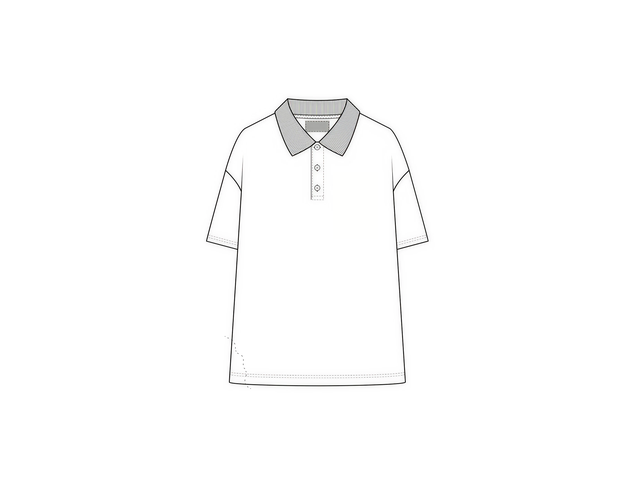 Short Sleeve Polo Shirt Techpack
